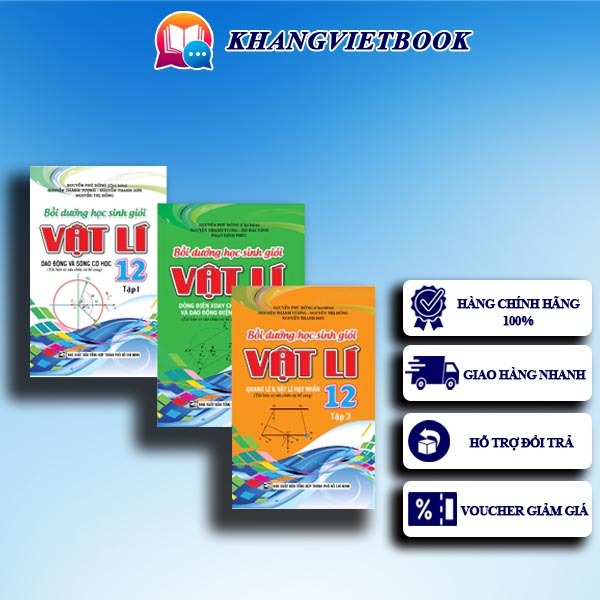 Sách - Bồi Dưỡng Học Sinh Giỏi Vật Lí Lớp 12 - Khang Việt