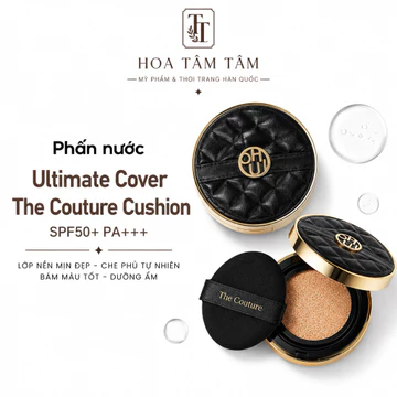 Phấn nước Cushion Ohui vỏ da - Phấn nước OHUI Ultimate Cover The Couture Cushion SPF50+ PA+++
