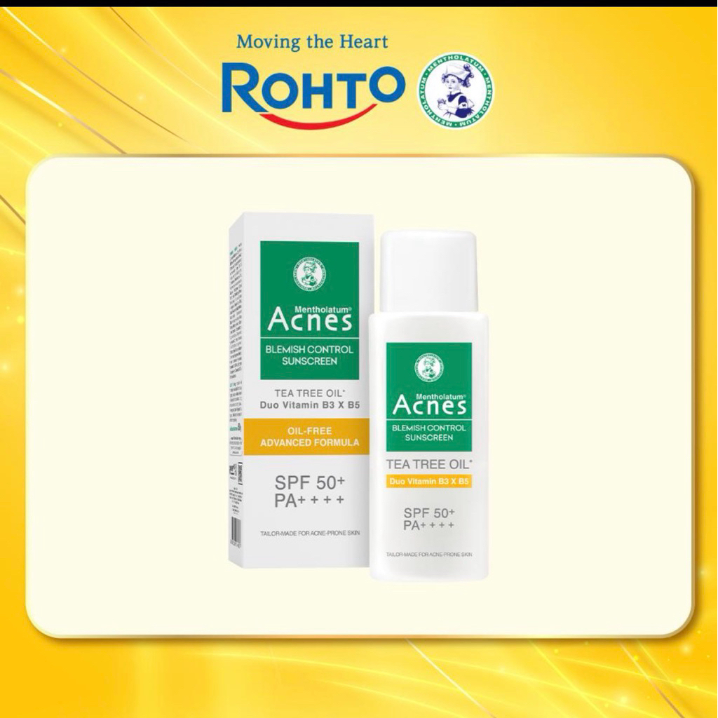 Sữa Chống Nắng Acnes Blemish Control Giảm Mụn, Chống Nắng Chuyên Cho Da Mụn 50g