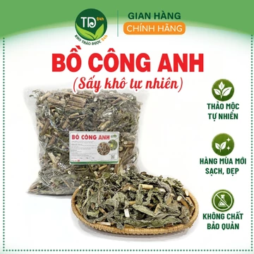 Bồ công anh, sấy khô, nguyên lá, 1kg, trà bồ công anh thanh nhiệt, hỗ trợ lợi sữa, mát sữa