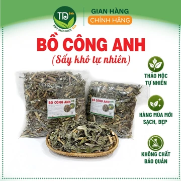 Bồ công anh, sấy khô, nguyên lá, 500 gr, trà bồ công anh thanh nhiệt cơ thể, hỗ trợ lợi sữa, mát sữa