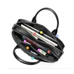 Cặp Xách Công Sở Da Bò Cao Cấp, Cặp Da Công Sở Đựng Laptop Đi Làm Bền Đẹp Chống Nước Bảo Hành 1 Năm — ảnh 7