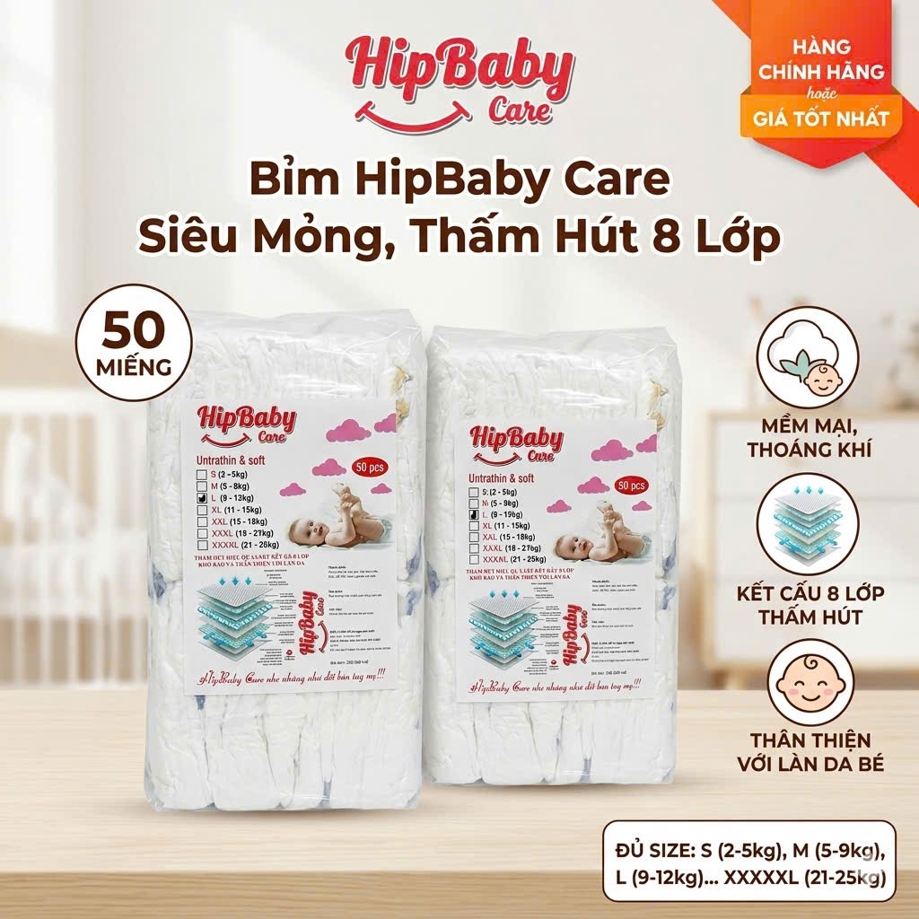 Bỉm Trẻ Em Hipgig A Mềm Mại