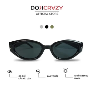 Kính mát thời trang DOKCRAZY TAXAS Mắt Mèo Nhựa Cao Cấp ,Màu Sắc Trendy, chống Tia UV400,Unisex, Kính Du Lịch,Sang Chảnh