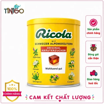 Kẹo ngậm ho thảo mộc Ricola Đức 250g - giúp giảm ho hiệu quả