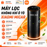 Máy Lọc Không Khí Ô Tô Micar HEPA 13 - Khử Mùi Lọc Bụi Mịn, Tạo Ion Âm Diệt Khuẩn,Chống Say Xe Hơi — ảnh 1