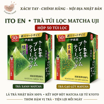 Hộp Trà Xanh Trà Túi Lọc Trà Matcha Trà Gạo Lứt Bột Trà Xanh Matcha Uji Itoen Nhật Bản
