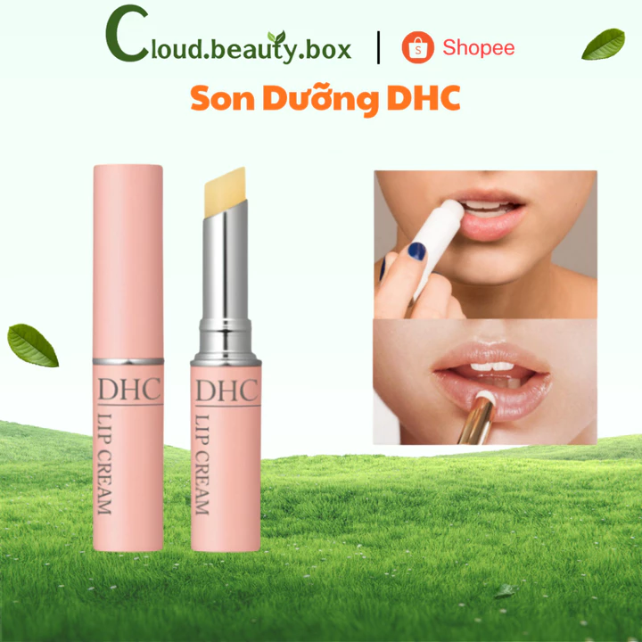 Son Dưỡng Môi DHC Lip Cream - Không Màu, Dưỡng Ẩm Cho Môi, Làm Hồng Môi, Cải Thiện Tình Trạng Nứt Nẻ - 1,5g