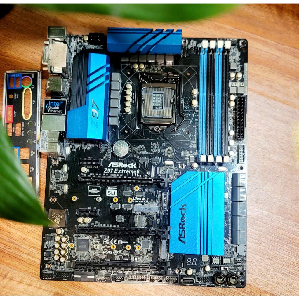 Main ASRock Z97 Extreme6 Socket 1150 DDR3 Ultra M.2 NVMe SATA3 USB