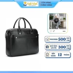 Cặp Xách Công Sở Da Bò Cao Cấp, Cặp Da Công Sở Đựng Laptop Đi Làm Bền Đẹp Chống Nước Bảo Hành 1 Năm — ảnh 1