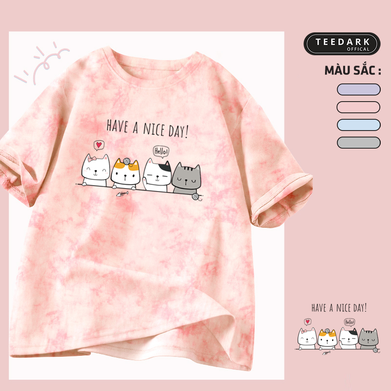 Áo Thun Loang, Áo Phông By TEEDARK Mã SNP Trơn Dáng Rộng Cho Nam Nữ Chất Cotton Thoải Mái Phong Cách | BigBuy360 - bigbuy360.vn