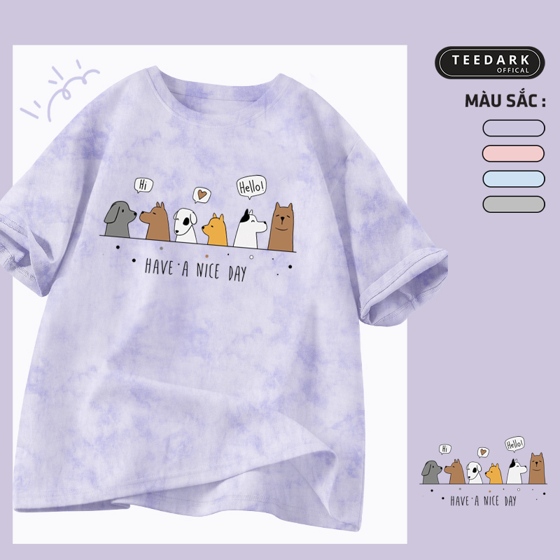 Áo Thun Loang, Áo Phông By TEEDARK Mã SNP Trơn Dáng Rộng Cho Nam Nữ Chất Cotton Thoải Mái Phong Cách | BigBuy360 - bigbuy360.vn