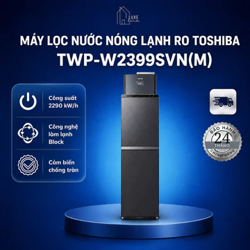[MIỄN PHÍ CÔNG LẮP TOÀN QUỐC] Máy Lọc Nước Giữ Khoáng RO Plus TOSHIBA Originpure TWP-W2399SVN(M) - Nước Nóng Nguội Lạnh