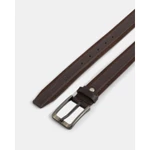 Thắt lưng Jey Leonardo Da Bò Cao Cấp Phối Microfiber Khóa Kim Loại Nguyên Khối Chống Gỉ Lịch Lãm — ảnh 6