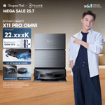 Robot hút bụi lau nhà Ecovacs DEEBOT X11 Pro Omni -Lực hút 19.500Pa - Pin 6400mAh - Thiết kế siêu mỏng 98mm — ảnh 1