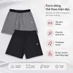 Quần Short Nam Livan LV26N03M318 – Quần Short Thể Thao Nam Co Giãn, Mềm Mại, Đa Năng — ảnh 1