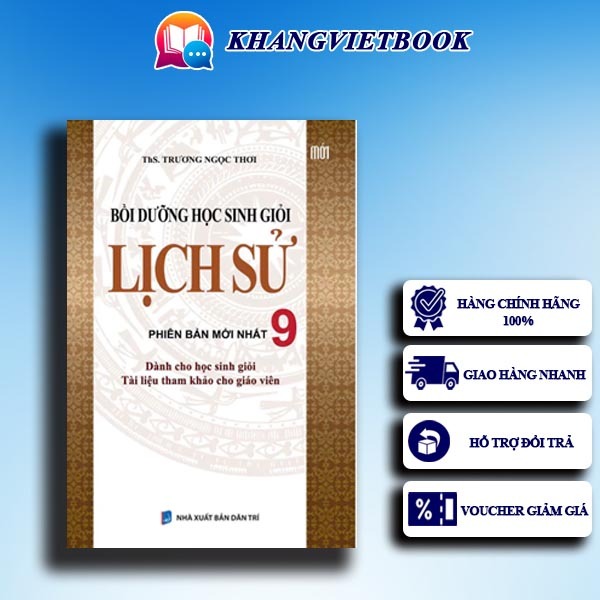 Sách - Bồi Dưỡng Học Sinh Giỏi Lịch Sử 9 - Khang Việt