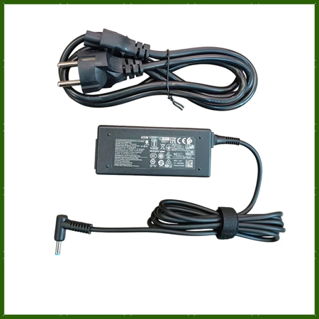 Cục Sạc Laptop HP 19.5V - 2.31A 45W cho Hp Envy Elitebook Pavilion X360 Stream - Adapter Hp New - Tặng kèm dây nguồn
