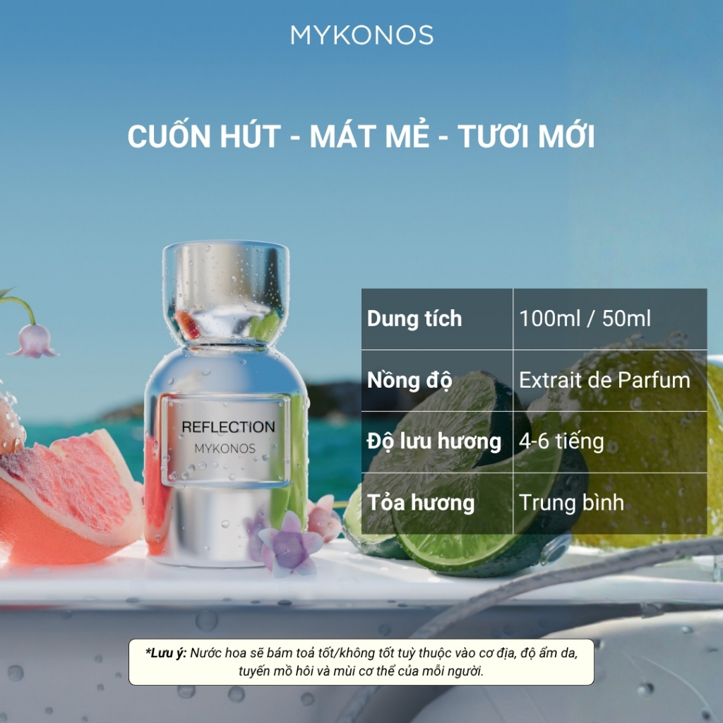 Nước hoa Mykonos Reflection - Unisex - Extrait De Parfum - 50ml | BigBuy360 - bigbuy360.vn