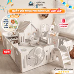 Quây Cũi Nhựa Phi Hành Gia Mới 2026, Quây Cũi Cao Cấp Full Set Tặng Kèm 100 Bóng + Thảm + Set Bóng Rổ Bảo Hành Trọn Đời — ảnh 1