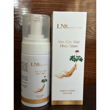 Sữa Rửa Mặt Nhân Sâm Linh Ngọc Sâm [ PHIÊN BẢN NGỌC LINH SÂM 2026 ]