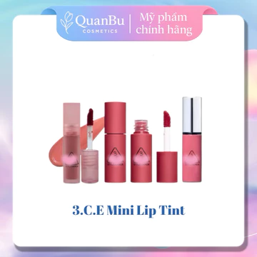 Son Mini Hàn Quốc 4 Dòng Mịn Lì & Bóng | Blur Water Tint | Velvet Lip Tint | Syrup Layering Tint | Hazy Lip Clay