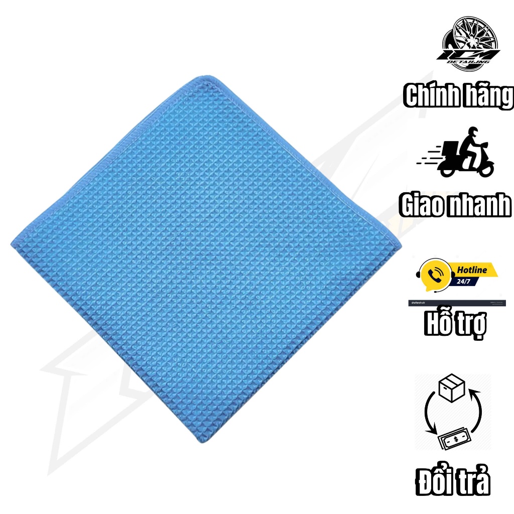 Khăn Waffle Lau Xe ,Lau Kính Đa Năng, Cấu Trúc Dệt Waffle Sợi Microfiber 40x40 | BigBuy360 - bigbuy360.vn