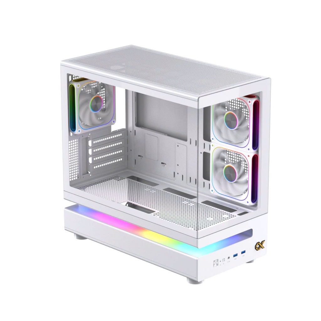 Vỏ máy tính Case XIGMATEK WIND M 3AF Đen / Trắng (hỗ trợ main:Micro-ATX, Mini-ITX) | BigBuy360 - bigbuy360.vn