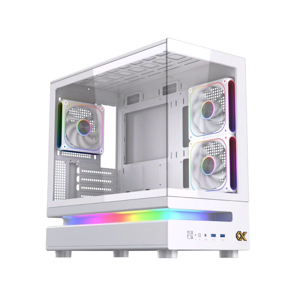 Vỏ máy tính Case XIGMATEK WIND M 3AF Đen / Trắng (hỗ trợ main:Micro-ATX, Mini-ITX) | BigBuy360 - bigbuy360.vn