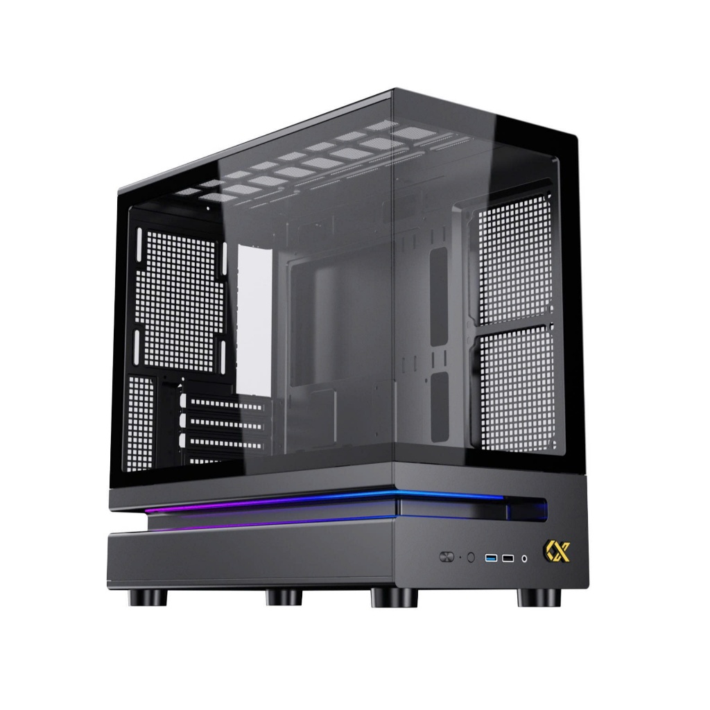 Vỏ máy tính Case XIGMATEK WIND M 3AF Đen / Trắng (hỗ trợ main:Micro-ATX, Mini-ITX) | BigBuy360 - bigbuy360.vn