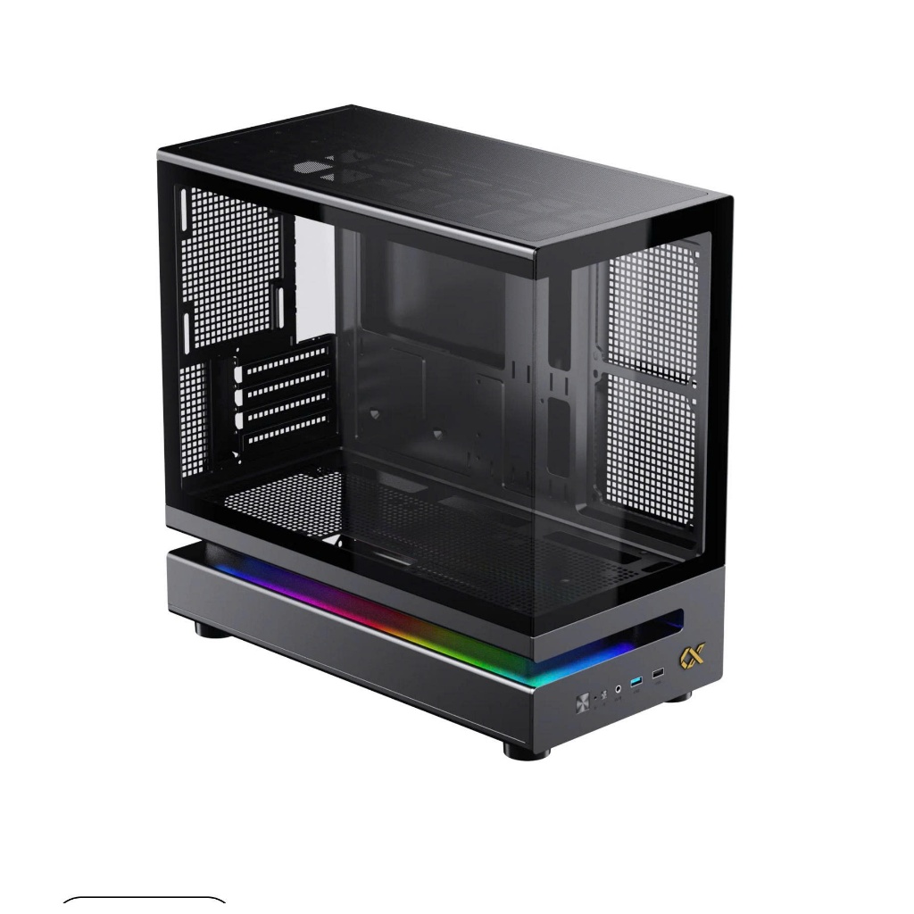 Vỏ máy tính Case XIGMATEK WIND M 3AF Đen / Trắng (hỗ trợ main:Micro-ATX, Mini-ITX) | BigBuy360 - bigbuy360.vn