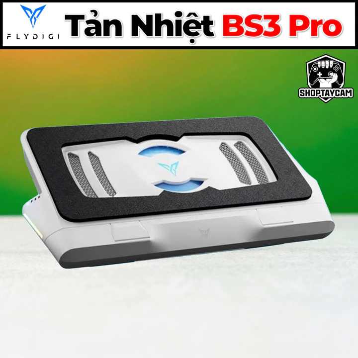 Đế Tản Nhiệt Laptop Flydigi BS3 Pro / BS2 Pro- Để Tản Nhiệt Laptop Cao Cấp, Sò Lạnh 4 Chế Độ Làm Mát