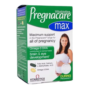 Pregnacare Max, Vitamin tổng hợp cho bà bầu của Anh, Hộp 84 viên ( Bầu Max)