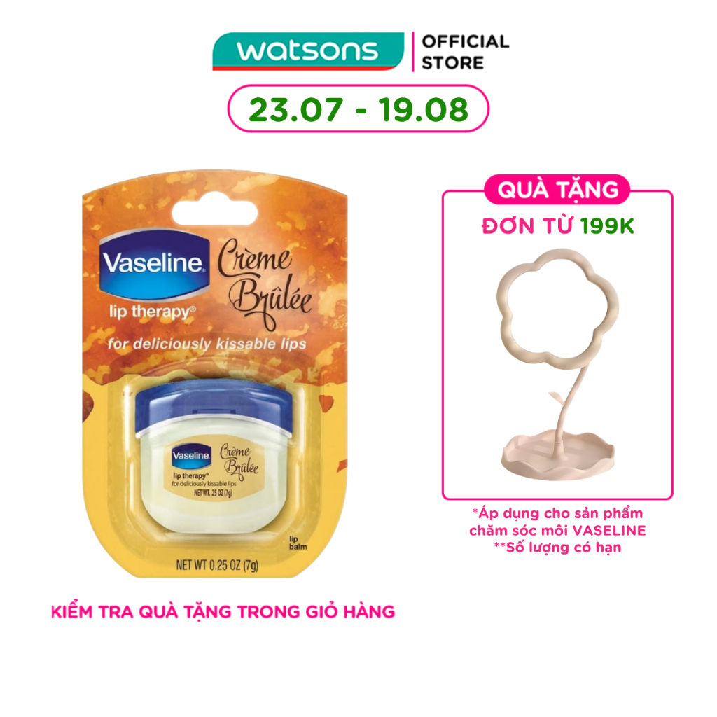 Sáp Dưỡng Môi Ngọt Ngào Vaseline 7g