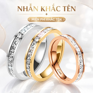 Couple Rings, engravable by EJ Đồ Trang Sức Tùy Chỉnh