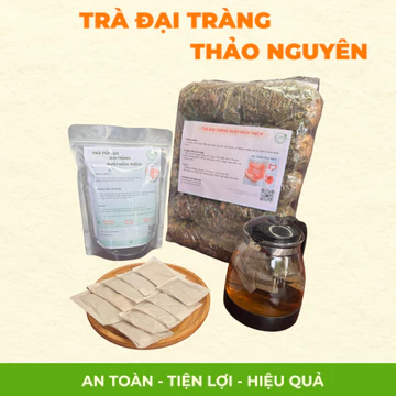 Trà Đại Tràng, Ruột Kích Thích - Chè Dây Xạ Đen Lá Vối Diệp Hạ Châu Cỏ Đắng Xương Khỉ