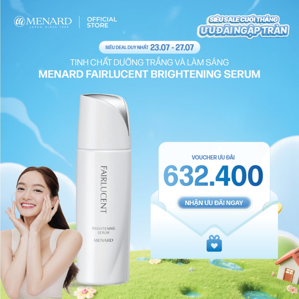 Tinh chất dưỡng trắng và làm sáng da Menard Fairlucent Brightening