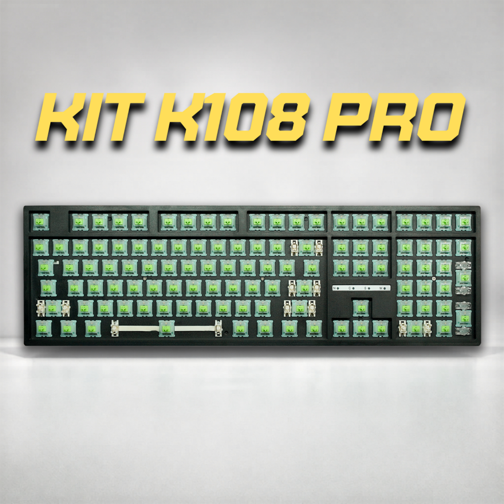 Bàn Phím Cơ Gaming LEAVEN K108 Fullsize 108 Phím LED RGB, Switch Silent Gõ Êm,Keycap Xuyên Led Chủ Đề Khác Nhau | BigBuy360 - bigbuy360.vn