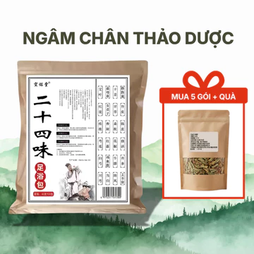 [HOT] Thảo Dược Ngâm Chân, Túi Lọc Đông Y 28 Vị Thảo Dược, Thải Độc Thư Giản, Chống Hôi Chân