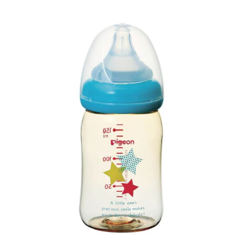 Bình Sữa Pigoen Soffouch (PHIÊN BẢN MỚI)Cổ Rộng Dung Tích 160ml /240ml Ckất liệu PPSU 2025 chính hãng thế hệ 2