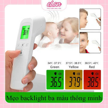 Nhiệt kế hồng ngoại kỹ thuật số LCD🎺đo trán Scan,Súng đo thân nhiệt cầm tay,Đo hồng ngoại