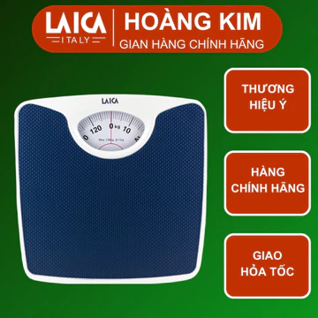 [HỎA TỐC HCM] Cân Sức Khỏe Cơ Học LAICA PS2018 (Thương Hiệu Ý) - Cân Lò Xo Chịu Lực 130kg, Mặt Chống Trượt Bền Bỉ