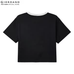GIORDANO Áo Thun Nữ Croptop In Hình Women Minions 3 Short-Sleeve Graphic T-Shirt 5396367-09 — ảnh 3