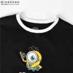 GIORDANO Áo Thun Nữ Croptop In Hình Women Minions 3 Short-Sleeve Graphic T-Shirt 5396367-09 — ảnh 4