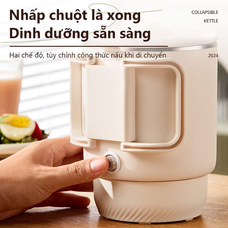 KAWU ấm đun nước gấp gọn Đun sôi nhanh Thuận tiện cho việc đi lại thép không gỉ 316 ấm đun nước | BigBuy360 - bigbuy360.vn