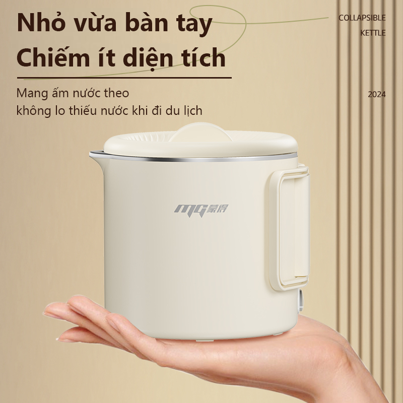 KAWU ấm đun nước gấp gọn Đun sôi nhanh Thuận tiện cho việc đi lại thép không gỉ 316 ấm đun nước | BigBuy360 - bigbuy360.vn