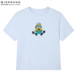 GIORDANO Áo Thun Nữ Ngắn Tay In Hình Minions & Monsters Sorona T-Shirt 5396365-01 — ảnh 3