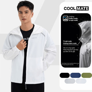 Áo khoác Daily Wear trượt nước, chống UV nhanh khô, áo khoác siêu nhẹ có mũ đa năng, áo chống nắng Coolmate