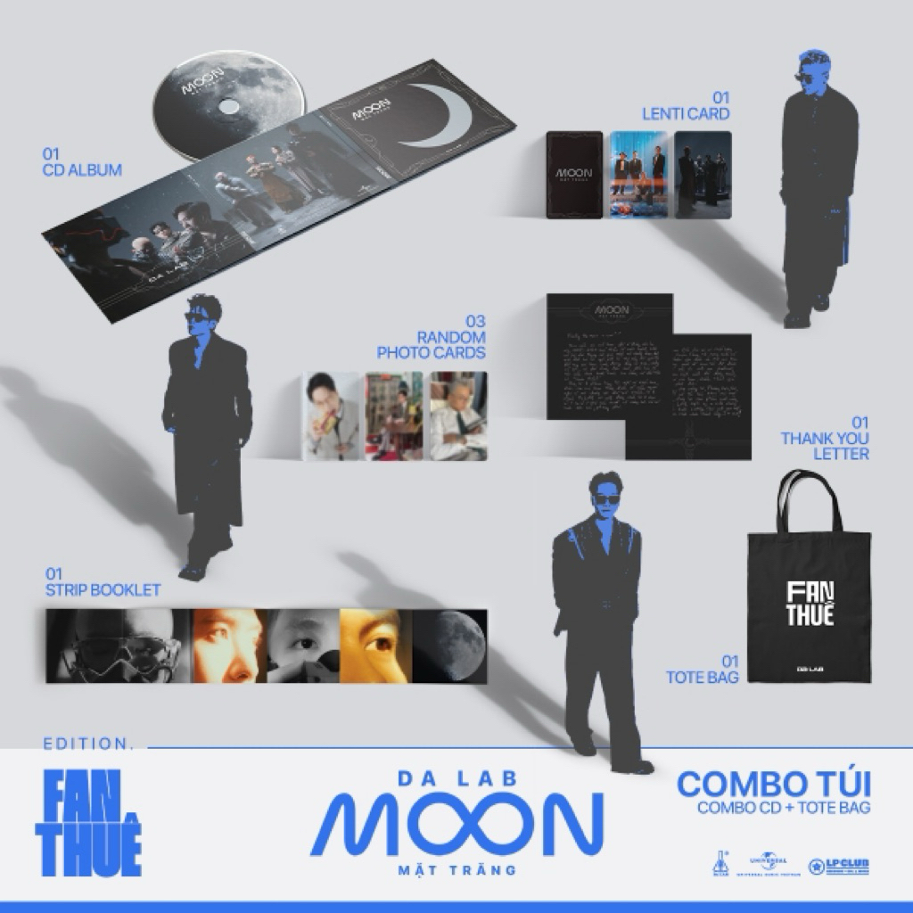 ALBUM MOON - DA LAB | Shopee Việt Nam