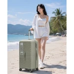 Vali nhựa nhẹ siêu dẻo- BAO BỂ VỞ TUYỆT ĐỐI KHóa mã số bảo mật có TSA  tiêu chuẩn hãi quan,{bảo hành phụ kiện 10 năm} — ảnh 4
